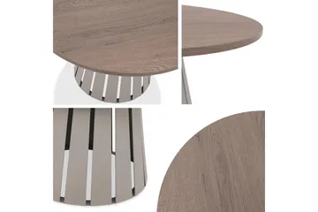 Berber Soffbord 75 cm - Beige/Vit - Möbler - Bord & matgrupper - Soffbord