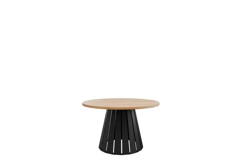 Berber Soffbord 75 cm, Svart/Brun