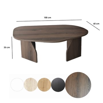 Berriaren Soffbord 100 cm - Valnöt - Möbler - Bord & matgrupper - Soffbord