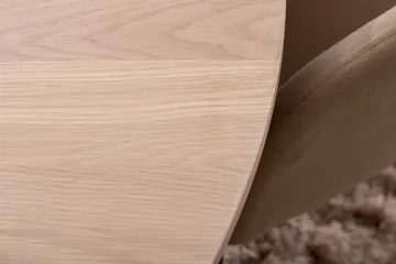 Bianca Matgrupp 110 cm Rund med 4 Berit stolar - Beige - Möbler - Bord & matgrupper - Matgrupper