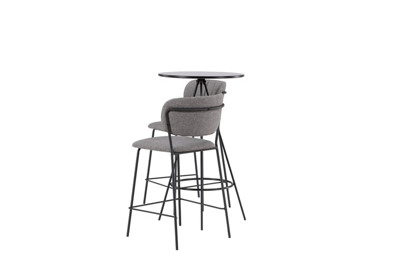 Bistro Matgrupp 60 cm Rund med 2 Bell stolar - Svart - Möbler - Bord & matgrupper - Matgrupper