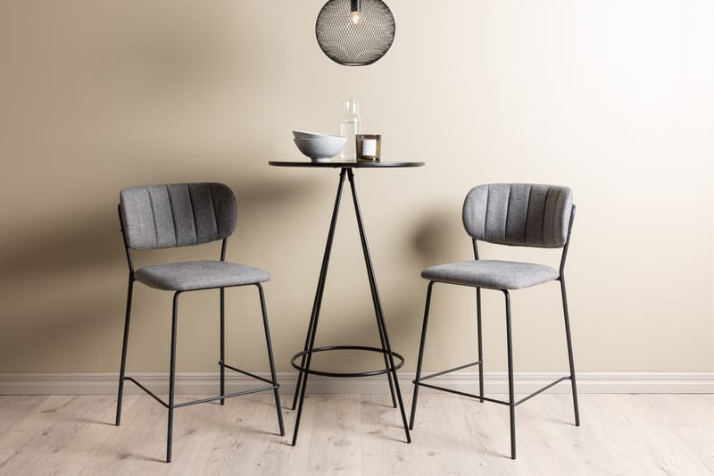 Bistro Matgrupp 60 cm Rund med 2 Bell stolar - Svart - Möbler - Bord & matgrupper - Matgrupper