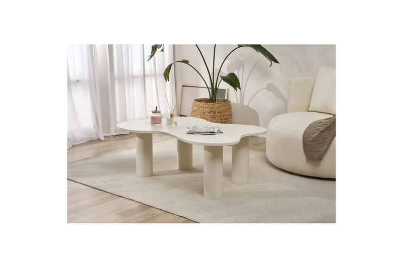 Bloomis Soffbord 110 cm - Cream - Möbler - Bord & matgrupper - Soffbord