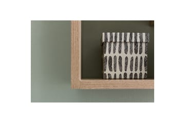Vägghängd Bokhylla 15 cm i Ek - Beige - Förvaring - Hylla - Bokhylla