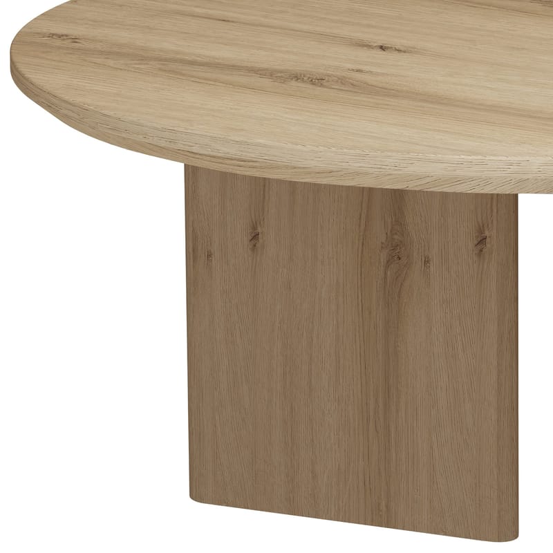 Chatham 80 cm Runt Soffbord i Ek - Beige - Möbler - Bord & matgrupper - Soffbord