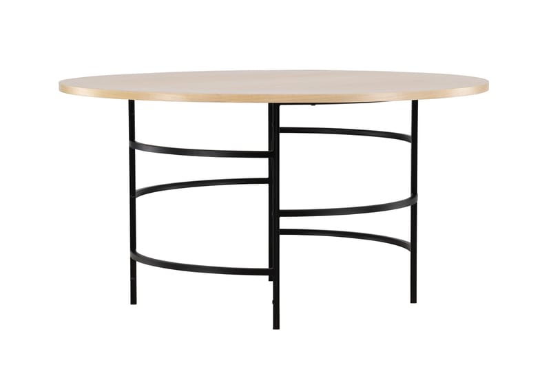 Copenhagen Matbord 140 cm Rund, Whitewash