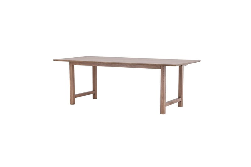 Count Stort Rektangulärt Matbord 220 cm med Trä- och Ekutseende - Brun - Möbler - Bord & matgrupper - Matbord & köksbord
