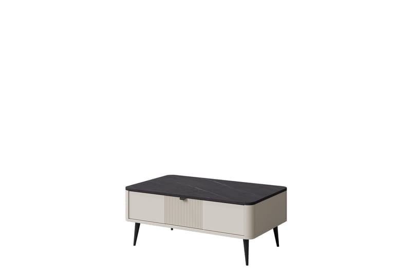 Cucina Soffbord 100 cm - Beige/Grå - Möbler - Bord & matgrupper - Soffbord