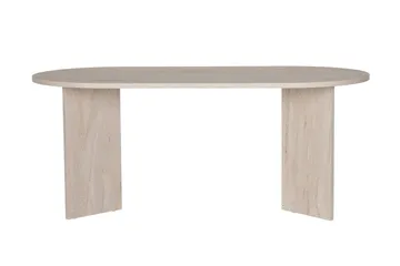 Dano Matbord 180 cm Oval - Taupe - Möbler - Bord & matgrupper - Matbord & köksbord