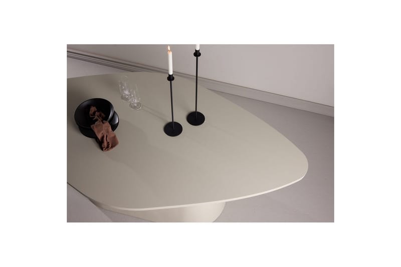 Diamond Stort Ovalt Matbord 210 cm - Beige - Möbler - Bord & matgrupper - Matbord & köksbord