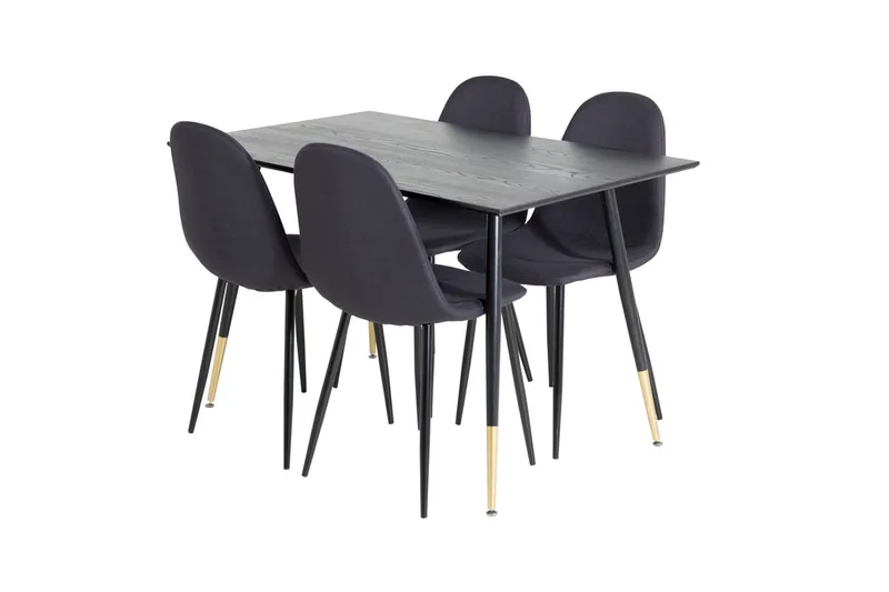 Dipp Matbord 120 cm med 4 Polar Matstol - Möbler - Bord & matgrupper - Matgrupper