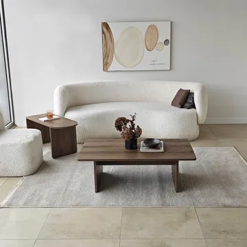 Djarhint Soffbordsset 82 cm - Brons och valnöt - Möbler - Bord & matgrupper - Soffbord