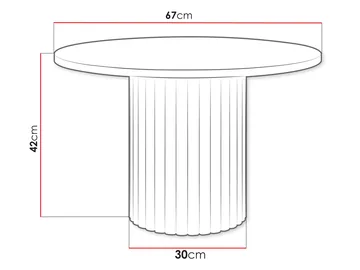 Durvan Soffbord 67 cm - Möbler - Bord & matgrupper - Soffbord