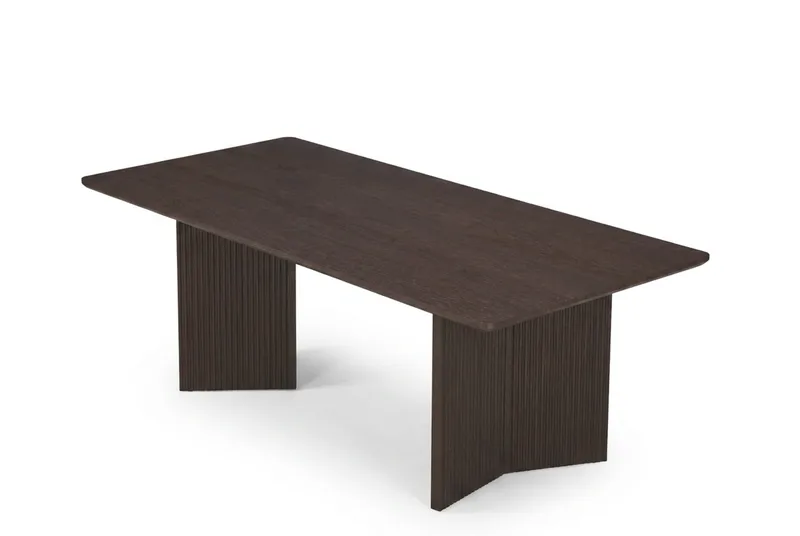 Edda Soffbord Rektangulär 120 cm, Rökt ek