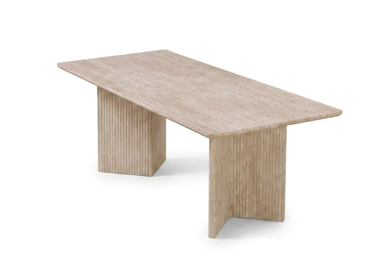 Edda Soffbord Rektangulär 120 cm - Travertin - Möbler - Bord & matgrupper - Soffbord