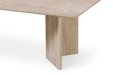 Edda Soffbord Rektangulär 120 cm - Travertin - Möbler - Bord & matgrupper - Soffbord