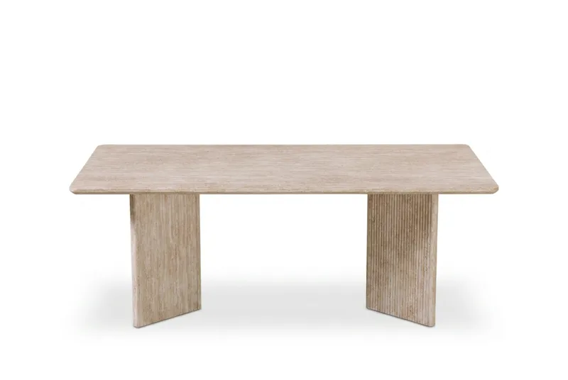 Edda Soffbord Rektangulär 120 cm - Travertin - Möbler - Bord & matgrupper - Soffbord