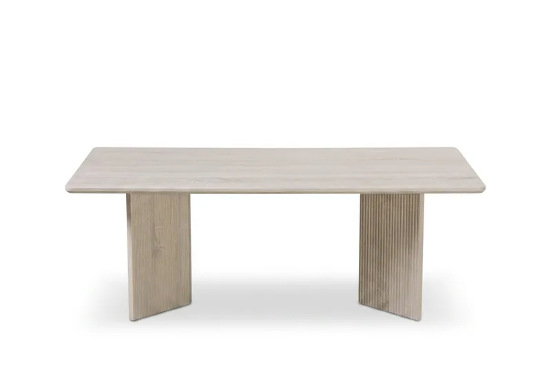 Edda Soffbord Rektangulär 120 cm - Vitlaserad ek - Möbler - Bord & matgrupper - Soffbord