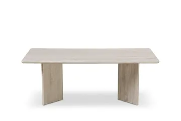 Edda Soffbord Rektangulär 120 cm - Vitlaserad - Möbler - Bord & matgrupper - Soffbord