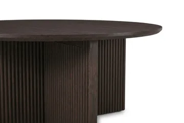 Edda Soffbord Rund 85 cm - Rökt ek - Möbler - Bord & matgrupper - Soffbord