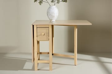 Edward Drop Leaf Table 150x80 cm - Whitewash / - Möbler - Bord & matgrupper - Matbord & köksbord