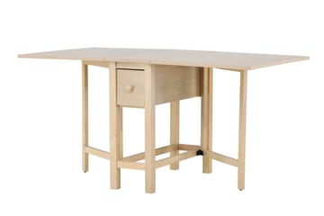 Edward Drop Leaf Table 150x80 cm - Whitewash / - Möbler - Bord & matgrupper - Matbord & köksbord