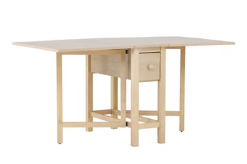 Edward Drop Leaf Table 150x80 cm - Whitewash / - Möbler - Bord & matgrupper - Matbord & köksbord