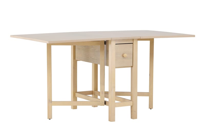 Edward Drop Leaf Table 150x80 cm - Whitewash / - Möbler - Bord & matgrupper - Matbord & köksbord