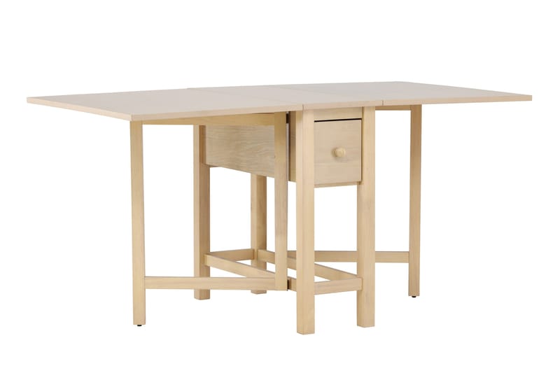 Edward Drop Leaf Table 150x80 cm - Whitewash / - Möbler - Bord & matgrupper - Matbord & köksbord