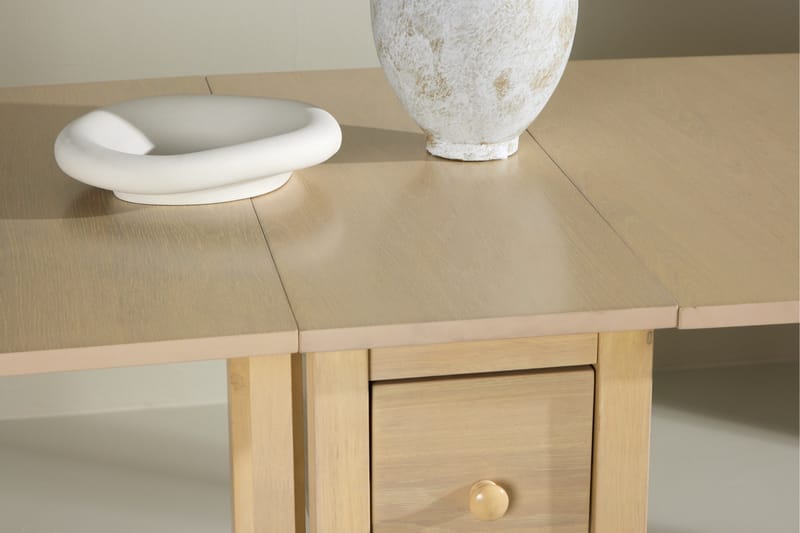 Edward Drop Leaf Table 150x80 cm - Whitewash / - Möbler - Bord & matgrupper - Matbord & köksbord