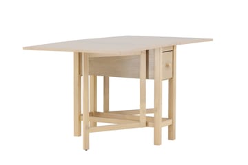 Edward Drop Leaf Table 150x80 cm - Whitewash / - Möbler - Bord & matgrupper - Matbord & köksbord