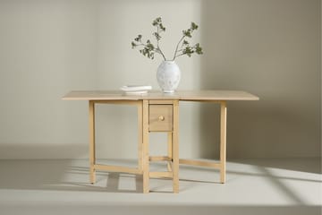 Edward Drop Leaf Table 150x80 cm - Whitewash / - Möbler - Bord & matgrupper - Matbord & köksbord