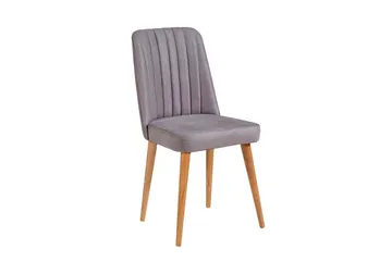 Ergene Matgrupp 120 cm Rektangulär - Natur/Grå - Möbler - Bord & matgrupper - Matgrupper