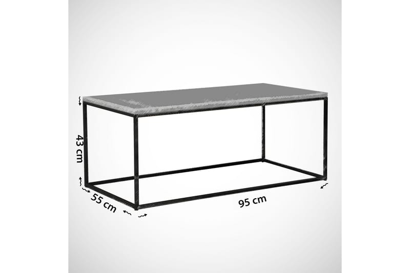 Falan Soffbord 95 cm - Brun - Möbler - Bord & matgrupper - Soffbord
