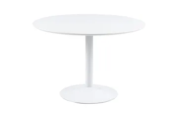 Ibiza Matgrupp Rund 110 cm + 4 st Matstolar - Vit - Möbler - Bord & matgrupper - Matgrupper