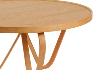 Jarvik 100 cm Runt Soffbord i Ek - Brun - Möbler - Bord & matgrupper - Soffbord