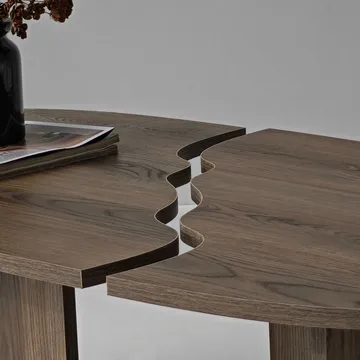 Jorvis Soffbord 120 cm Oval - Valnöt - Möbler - Bord & matgrupper - Soffbord