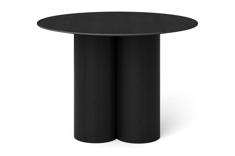 Juno Runt Matbord ø110 cm Fanér - Svart - Möbler - Bord & matgrupper - Matbord & köksbord
