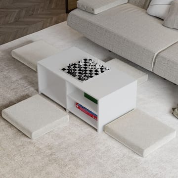 Kavon Soffbordsset 90x44,1x45 cm - Vit - Möbler - Bord & matgrupper - Soffbord