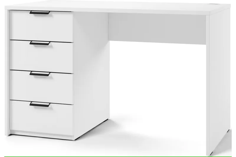Barold Skrivbord 120x60 cm, Vit