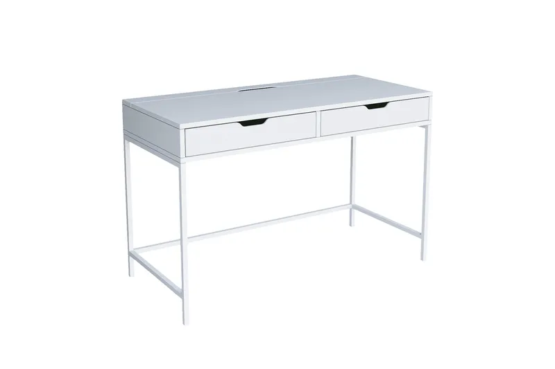 Durusu Skrivbord 55x120 cm, Vit