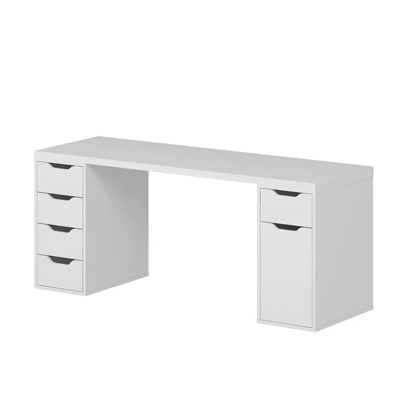 Horace Skrivbord 180x75x60 cm - Vit - Möbler - Bord & matgrupper - Kontorsbord - Skrivbord