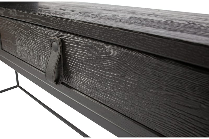 Atila Skrivbord 140 cm med Förvaring Lådor - Ek/Svart - Möbler - Bord & matgrupper - Kontorsbord - Skrivbord