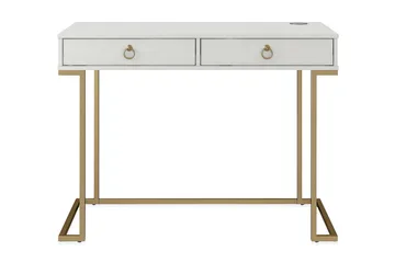 Camila Skrivbord 106 cm Vit - Möbler - Bord & matgrupper - Kontorsbord - Skrivbord