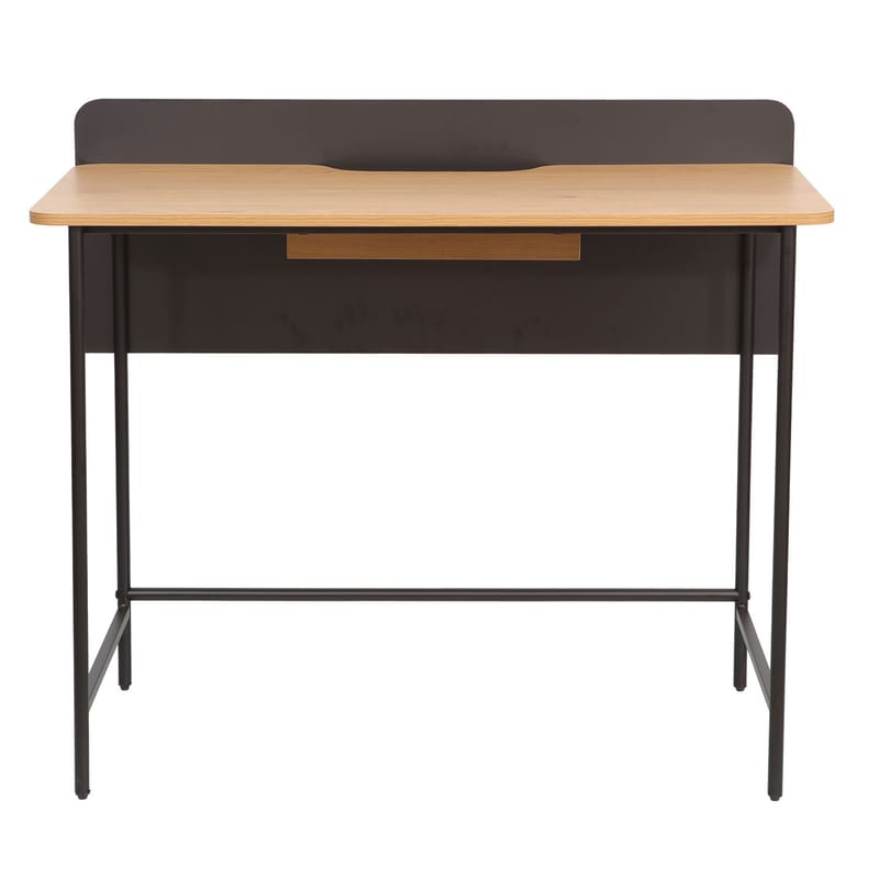 Skrivbord Harper 100x49,5x85 cm - ask/svart - Möbler - Bord & matgrupper - Kontorsbord - Skrivbord