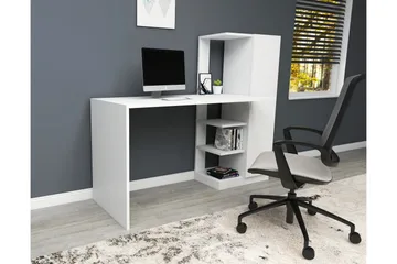 Klul Skrivbord 120 cm - Vit - Möbler - Bord & matgrupper - Kontorsbord - Skrivbord