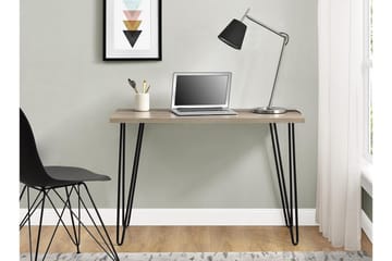 Owen Skrivbord 102 cm Natur/Svart - Dorel Home - Möbler - Bord & matgrupper - Kontorsbord - Skrivbord