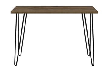 Owen Skrivbord 102 cm Valnötsbrun/Svart - Dorel Home - Möbler - Bord & matgrupper - Kontorsbord - Skrivbord
