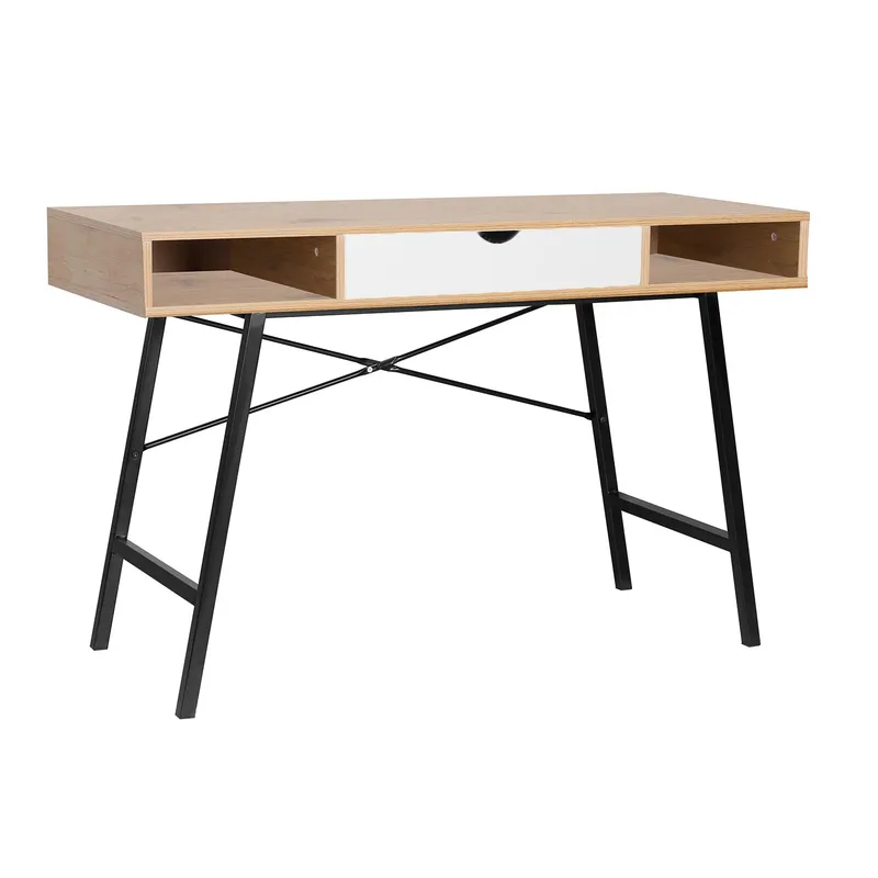 Skrivbord Study 120x48x76 cm - ekbark / brun - Möbler - Bord & matgrupper - Kontorsbord - Skrivbord