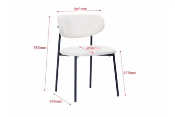 Kopparbo Matgrupp runt 180 cm med 8 Lucy Matstolar - Valnöt - Möbler - Bord & matgrupper - Matgrupper